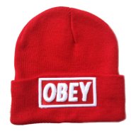 Bonnet OBEY [Rouge]