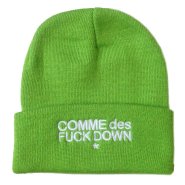 Bonnet COMME DES F DOWN [Vert]