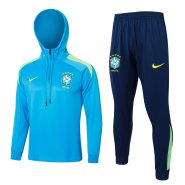 Squad Hooded Tracksuit Brazil 2024