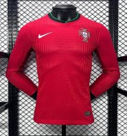 Shirt Portugal Home 2024 LS - Authentic